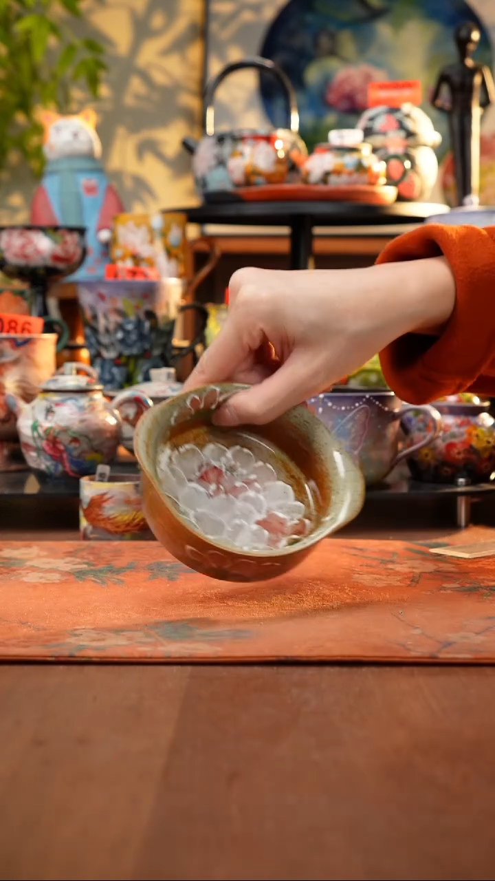 瓷片景德镇手工手绘731
