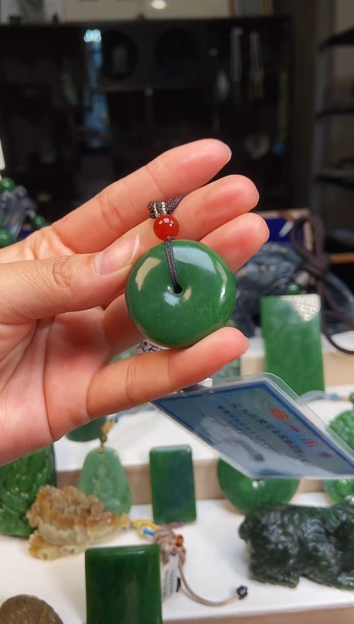 【闪购商品】和田玉挂件未镶嵌1