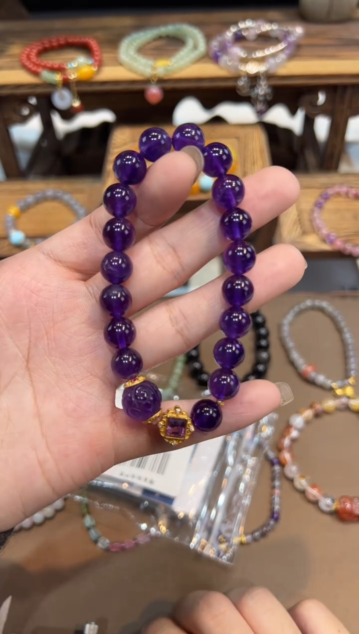 【闪购商品】水晶手串未镶嵌@@手饰