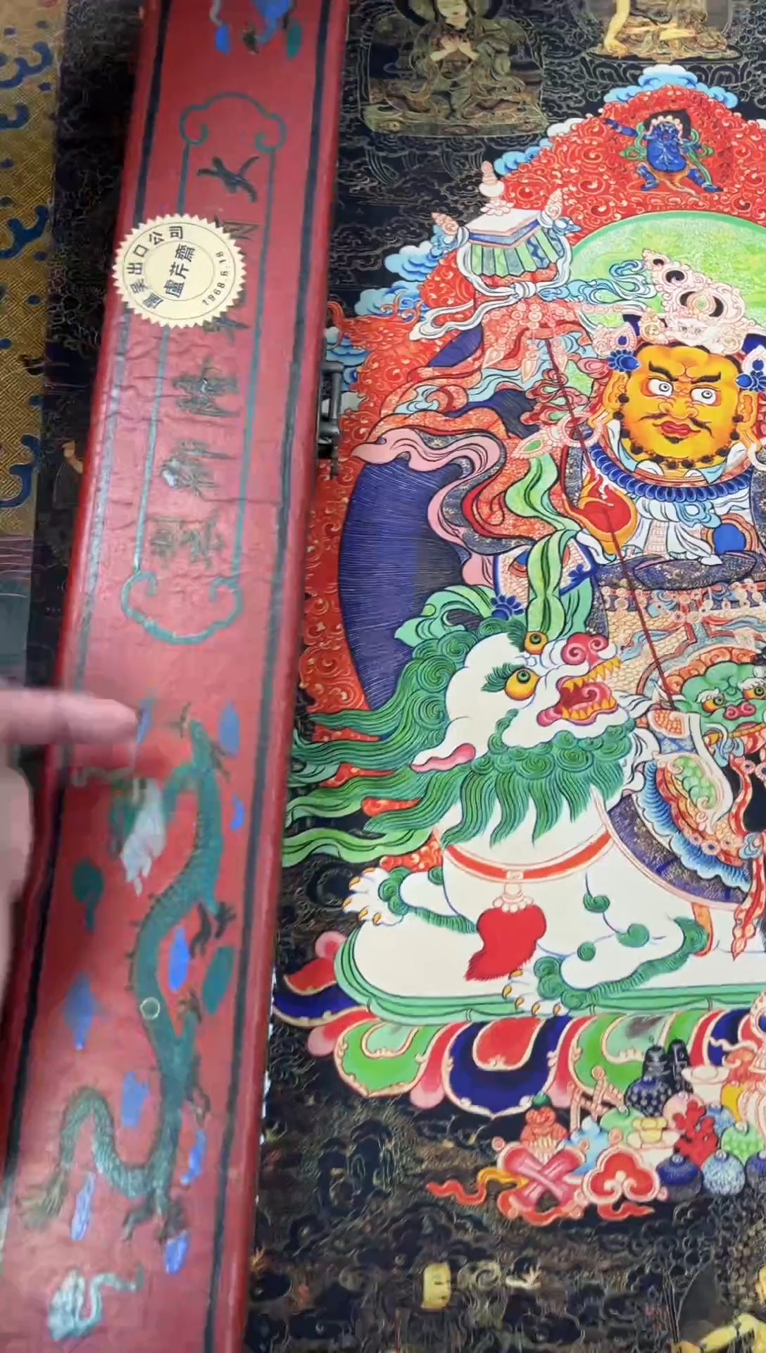 卷轴画晓晓的唐卡tk16