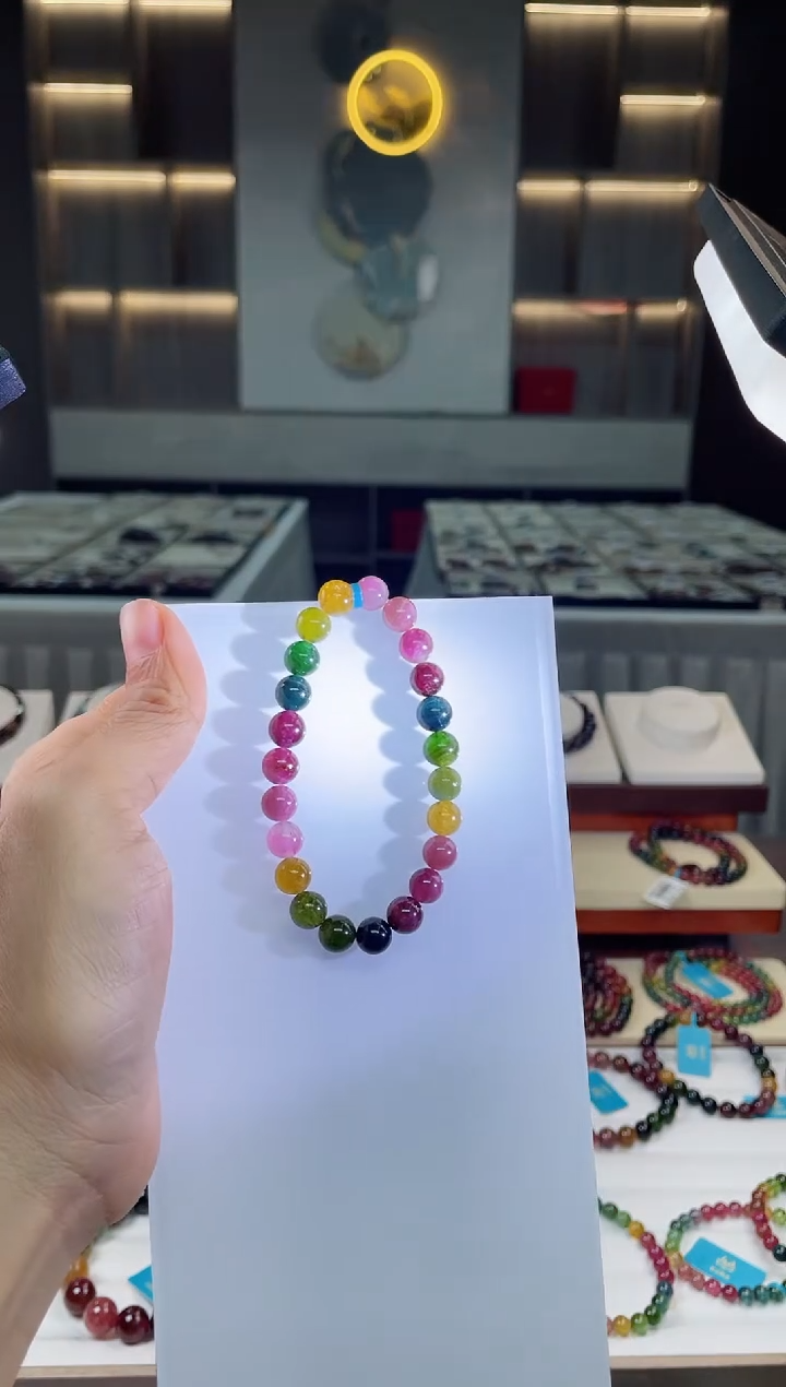 【闪购商品】碧玺单圈手串未镶嵌（多样性发一条）Q