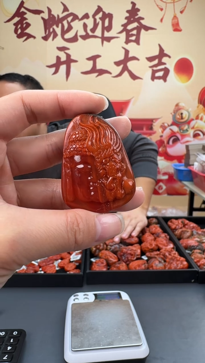 【闪购商品】南红玛瑙雕刻未镶嵌062ZB0210产品一个