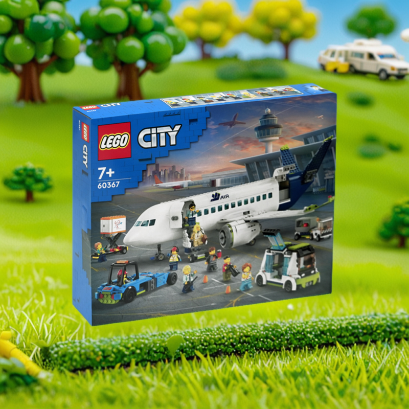 LEGO/乐高积木60367客运飞机1盒.