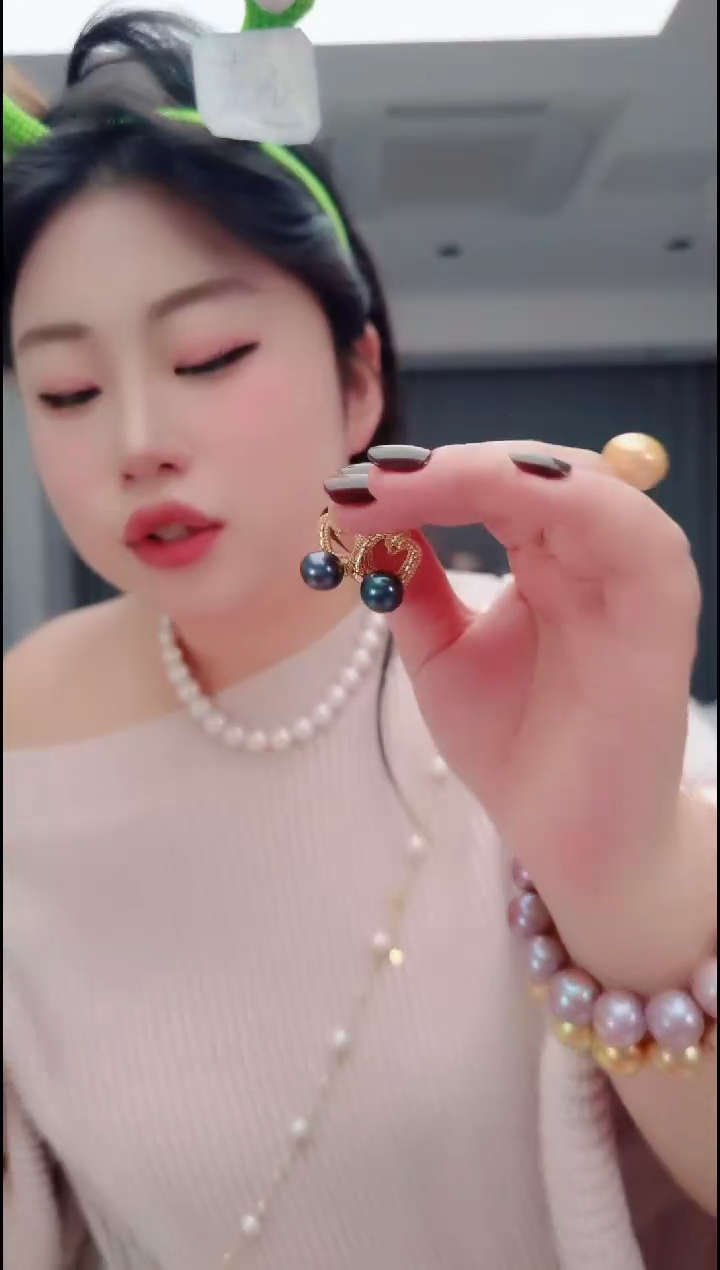 颈饰未镶嵌淡水珍珠2617耳坠