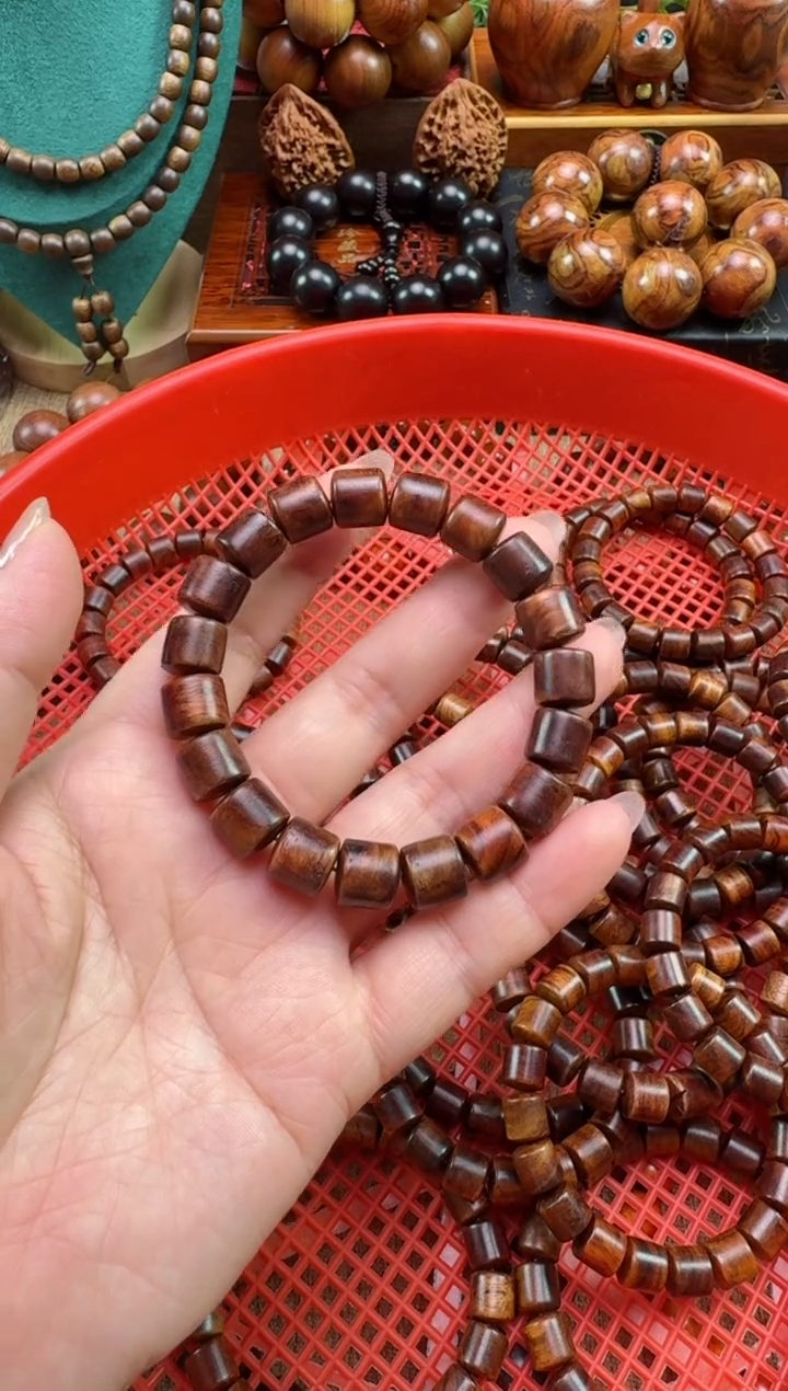 黄花梨/降香黄檀手串/手链海南黄花梨0.9单圈