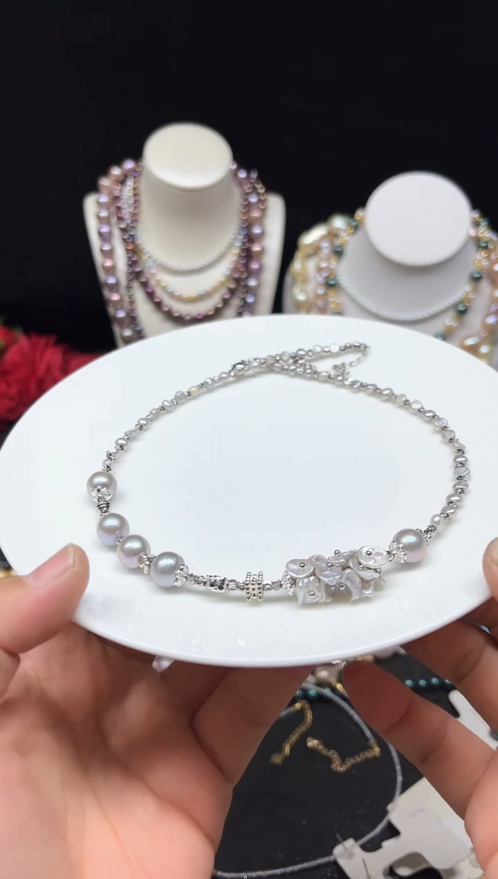 【闪购商品】淡水珍珠颈饰未镶嵌多人