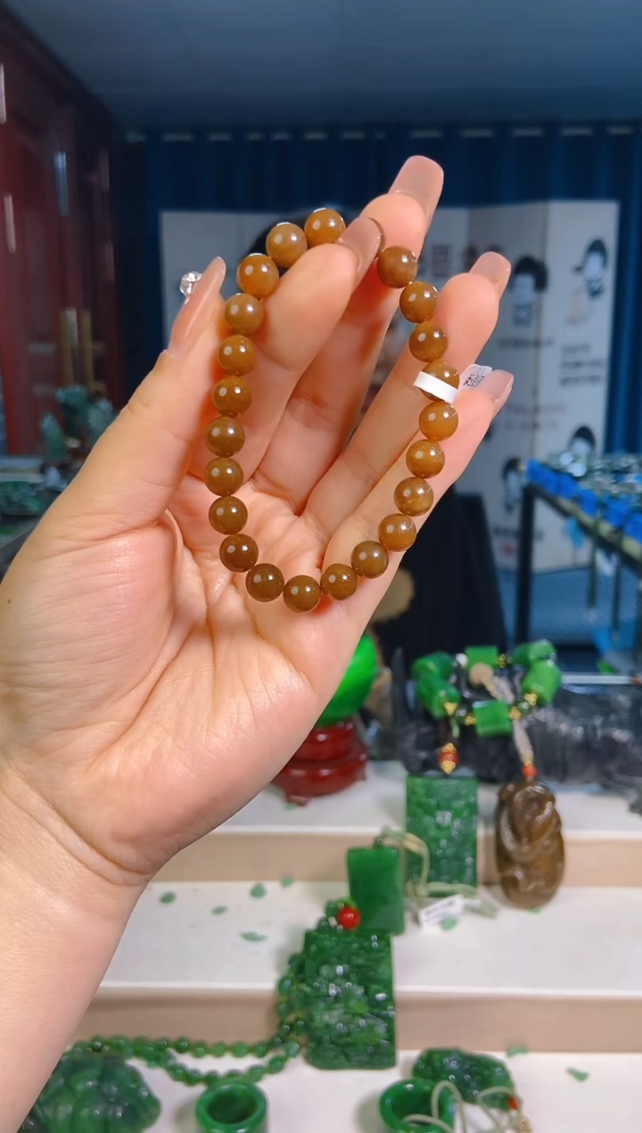 和田玉未镶嵌挂件1