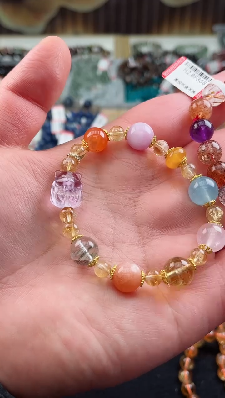 【闪购商品】水晶手链未镶嵌天铭043