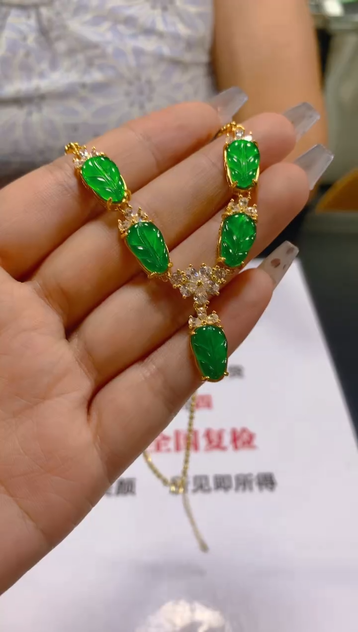 套链未镶嵌翡翠多样性发一