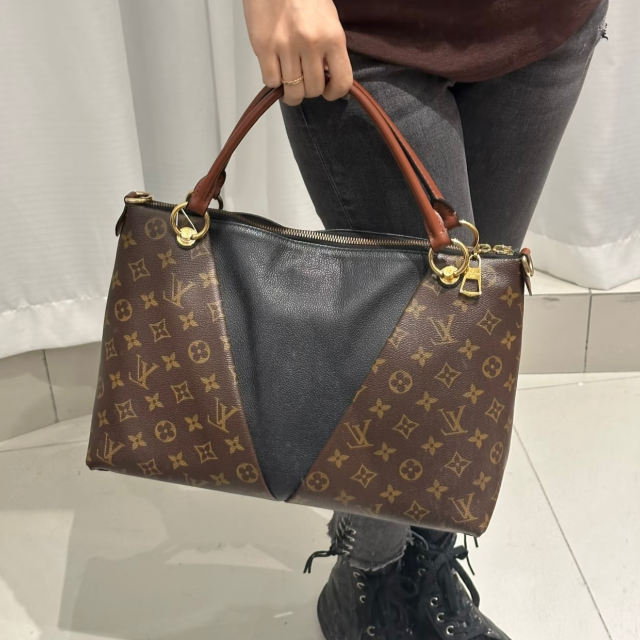 99新 LouisVuitton/路易威登 lv totebb双toron 0171