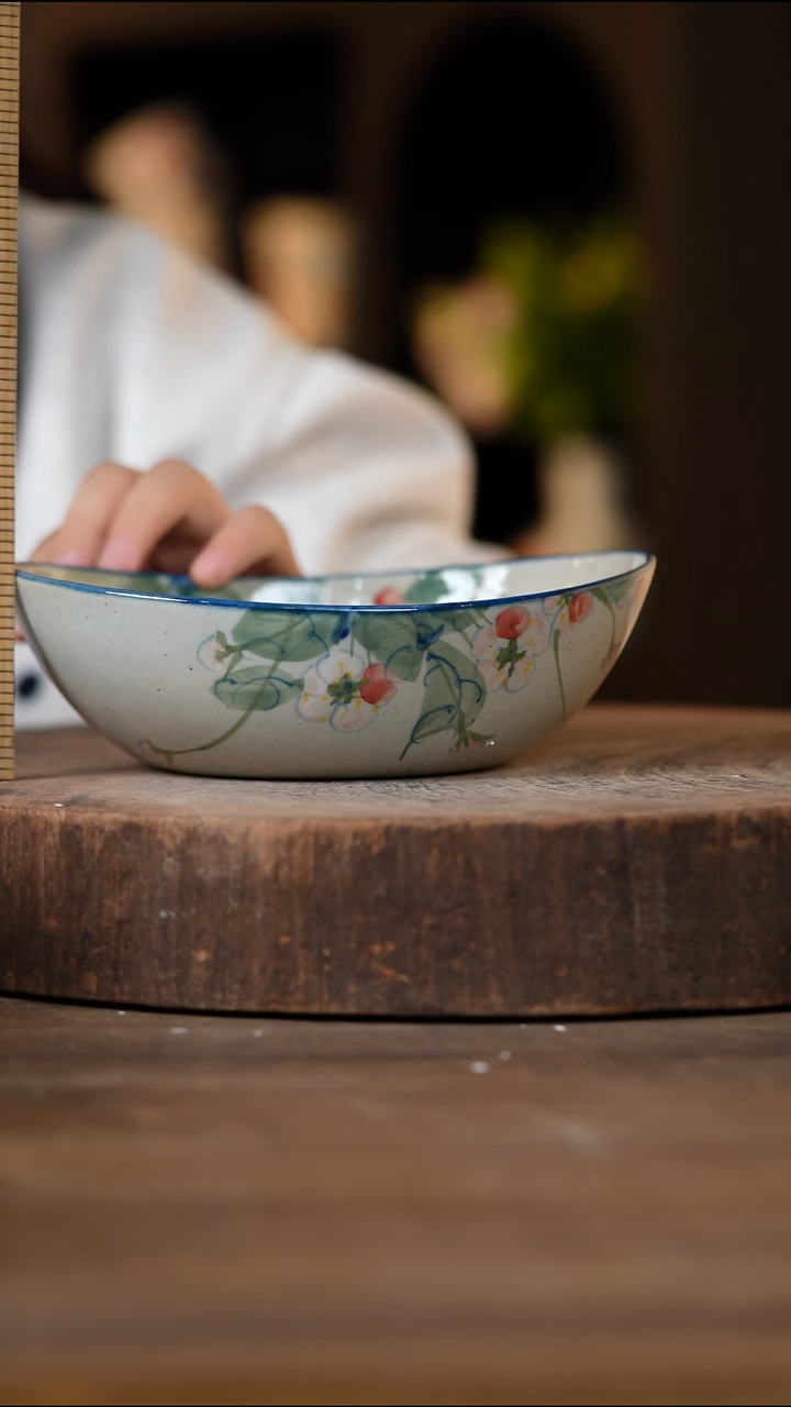 瓷片景德镇高温釉下彩（食品级）