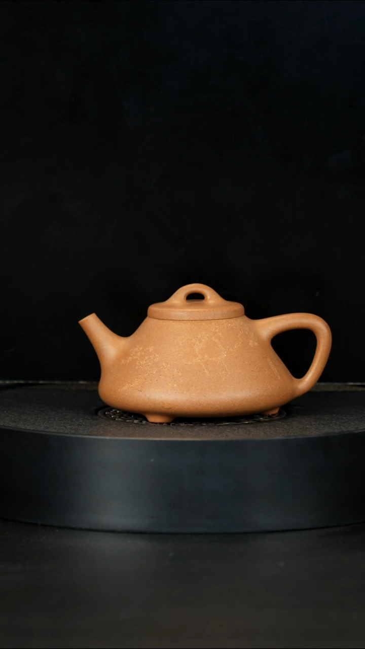 【闪购商品】紫砂茶壶黄龙山团山黄金段子冶石瓢