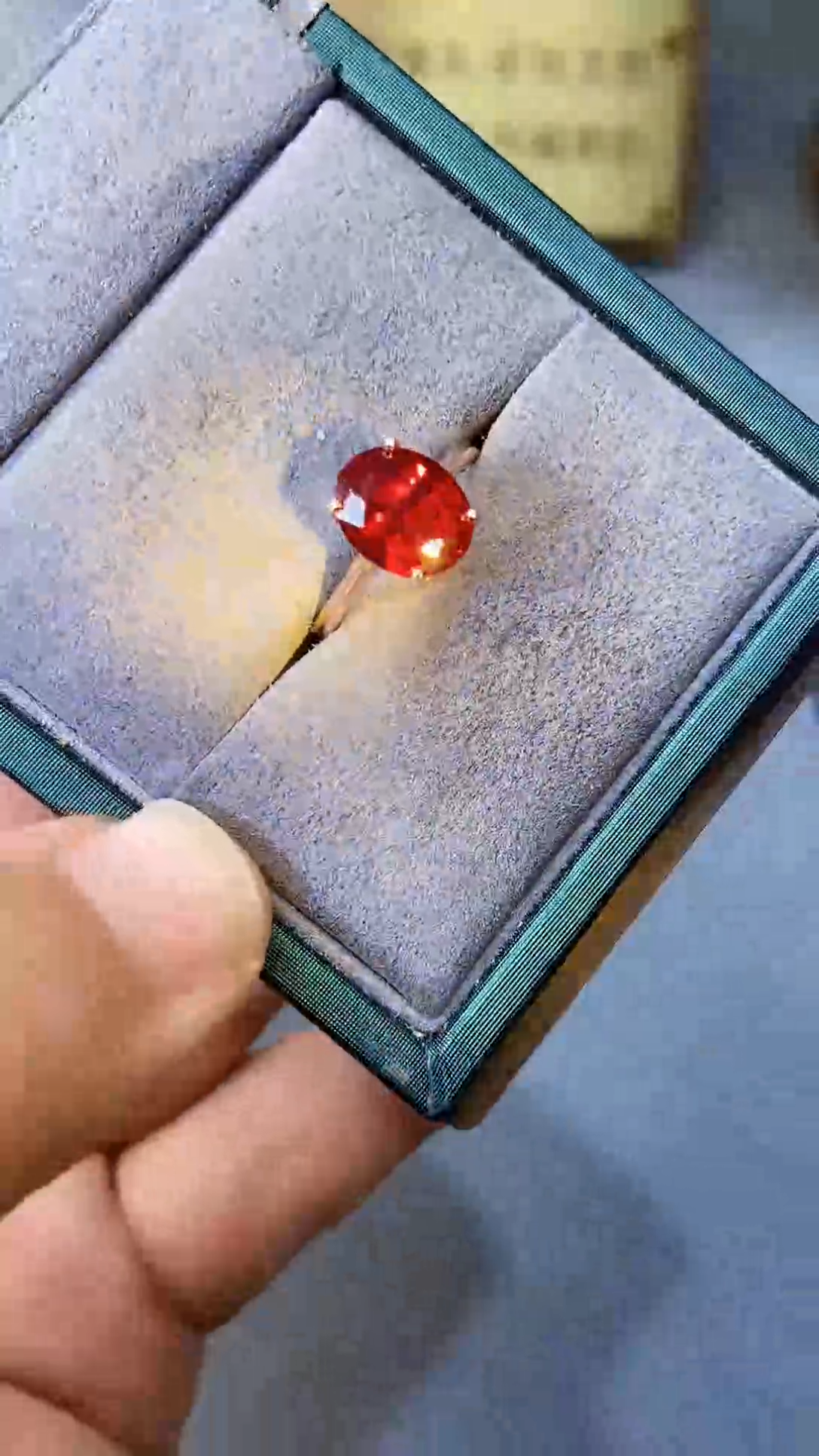 【闪购商品】红宝石戒指银S925镶嵌3543