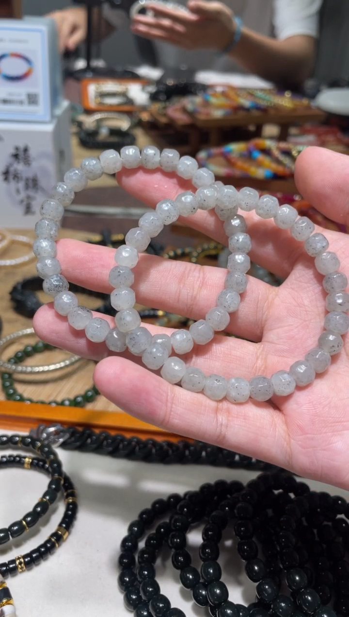 天然辰砂开***！8mm辰砂手串