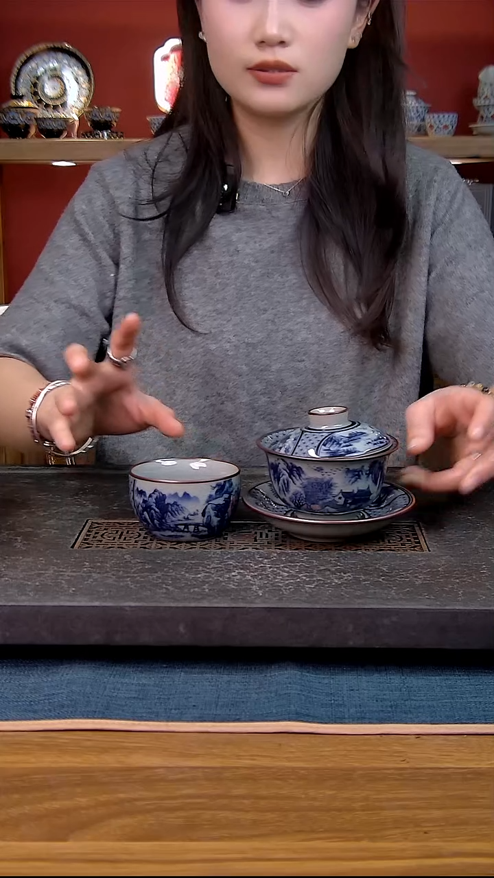 简装家用款2件套 老陶泥开片纹陶瓷茶具