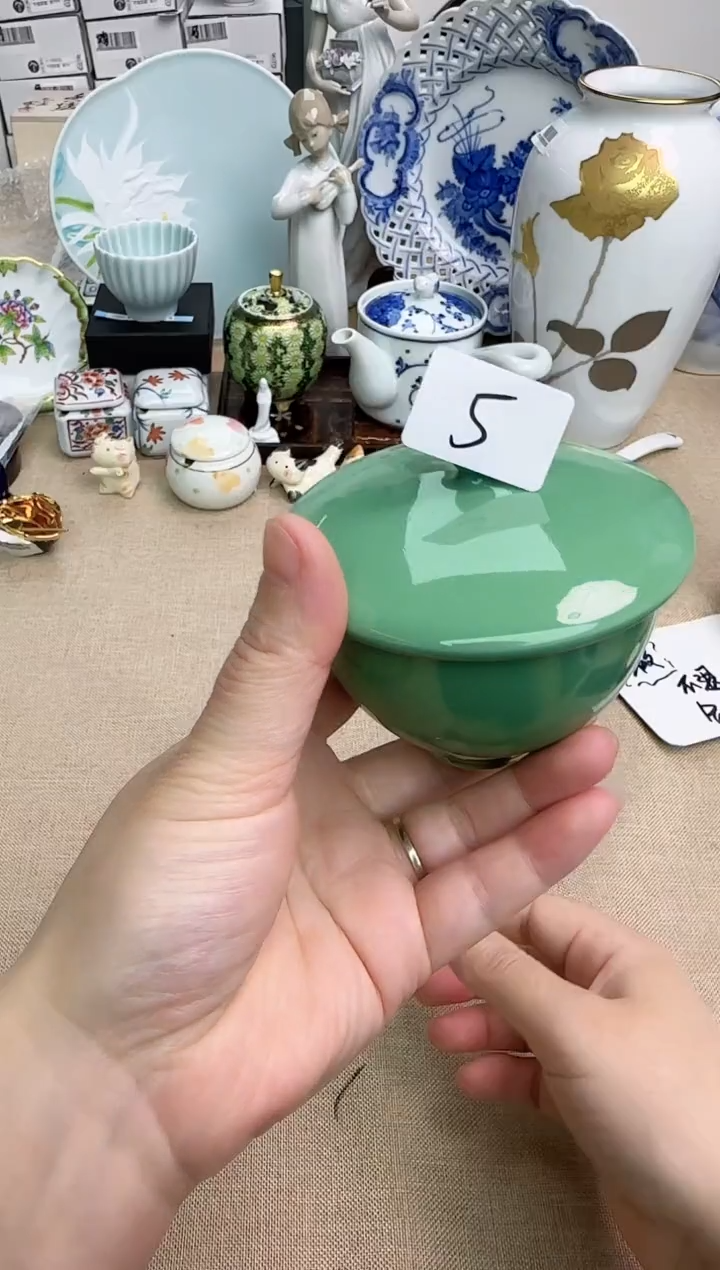 瓷片辰辰的瓷器好看到爆