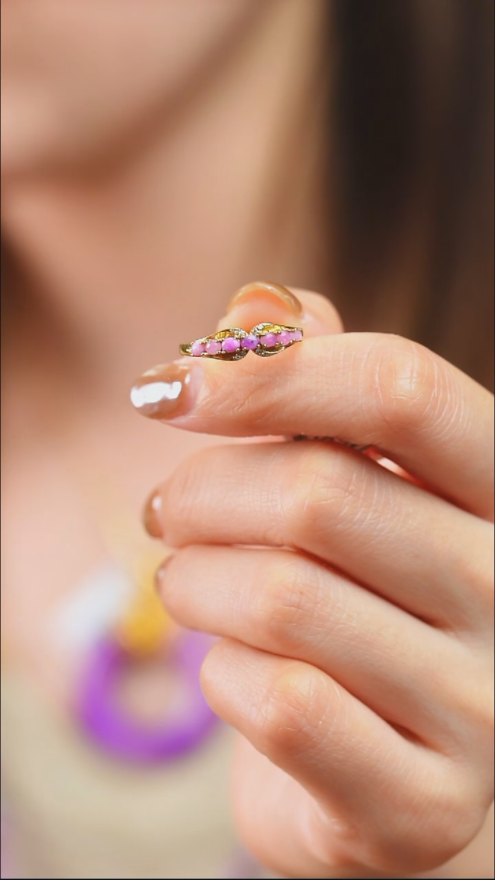 18K金镶嵌苏纪石（舒俱来）戒指6