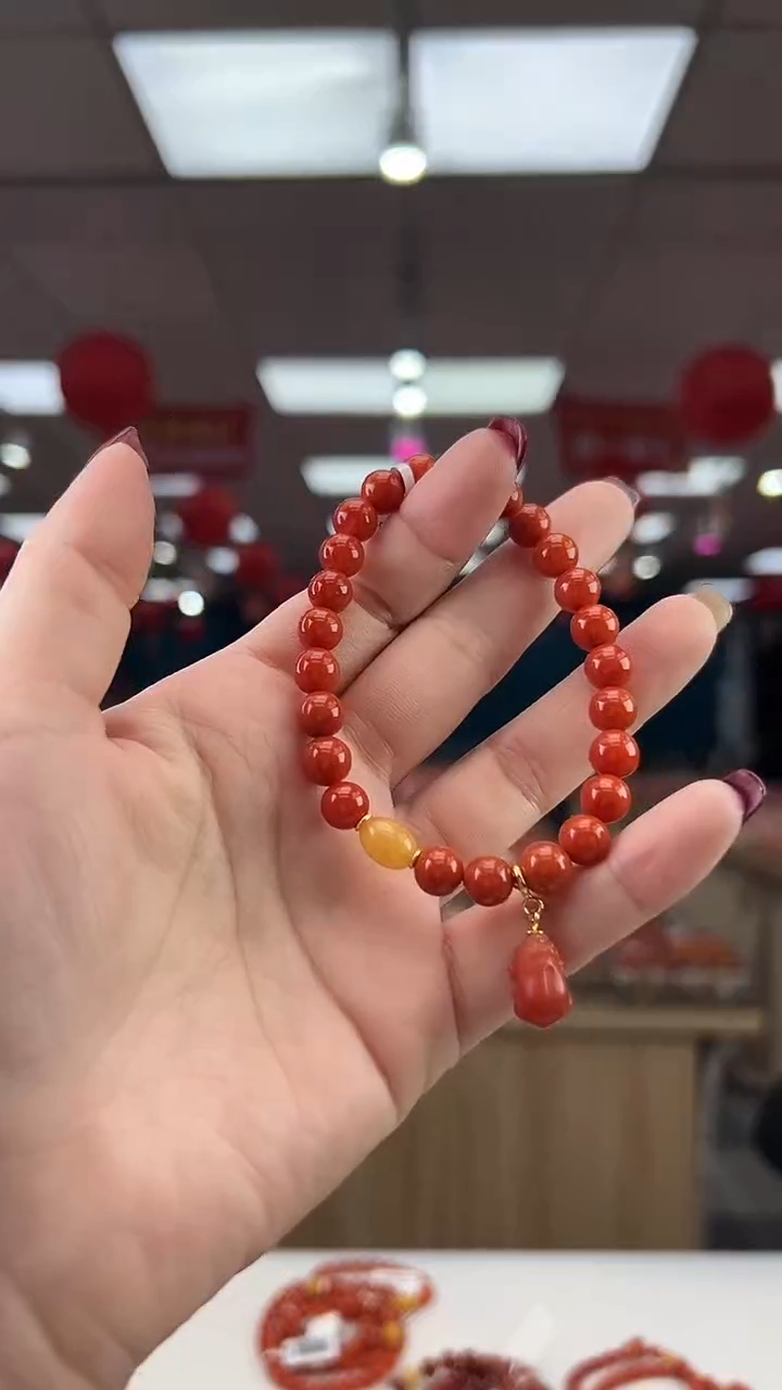 【闪购商品】南红玛瑙珠串未镶嵌多样发其一/7/710638527