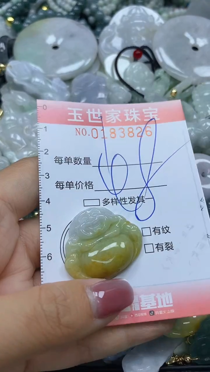 【闪购商品】翡翠颈饰未镶嵌闪购0183826