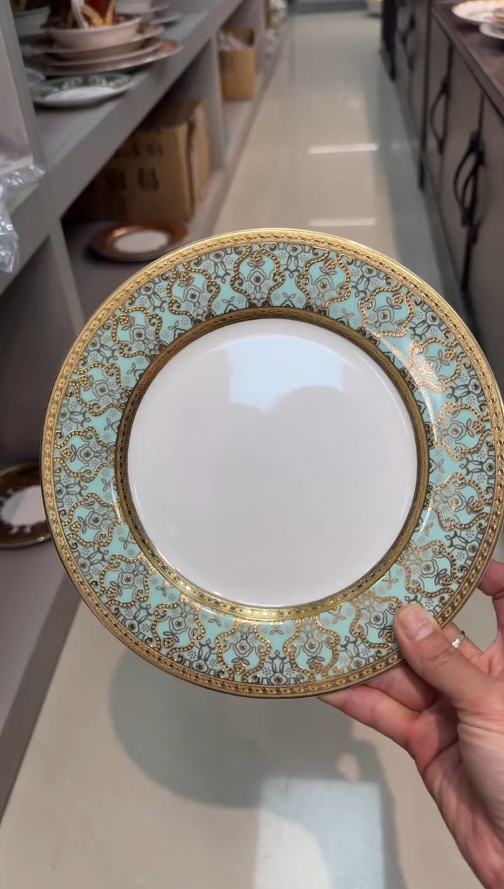 【闪购商品】瓷片8英寸平盘福利款微瑕2个