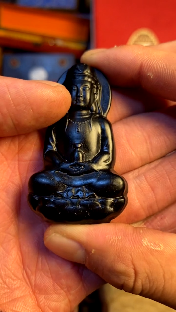 【闪购商品】和田玉（墨玉）挂件未镶嵌主播推荐主播推荐