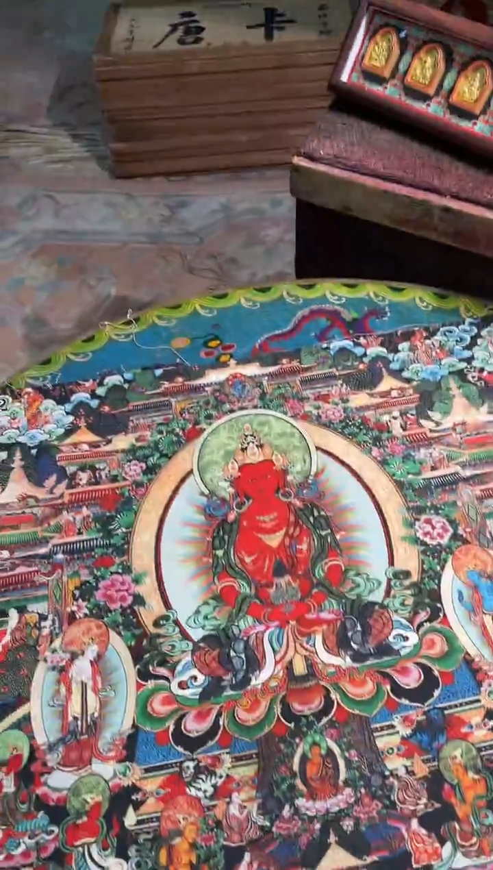 卷轴画 路路的唐卡tk160