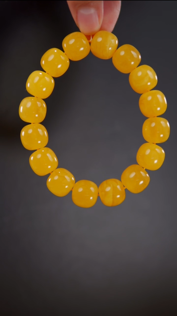 手链琥珀未镶嵌27同料老型手串