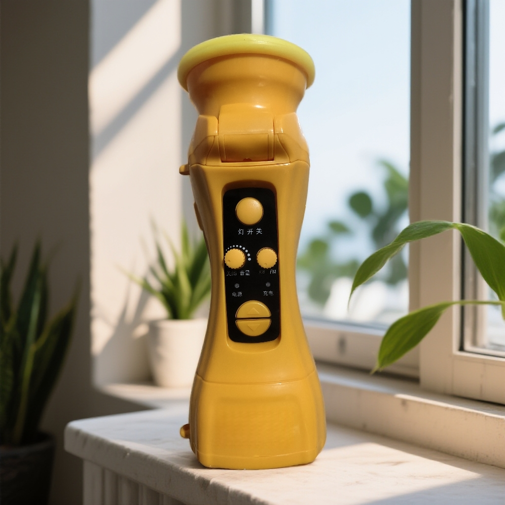 多功能手摇发电收音机带应急手电筒实用好物