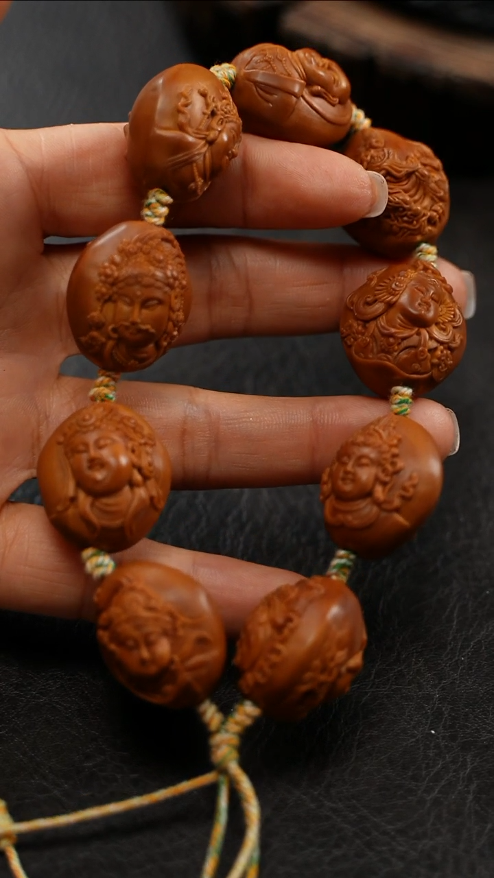 橄榄核手串/手链九林核雕精品文玩