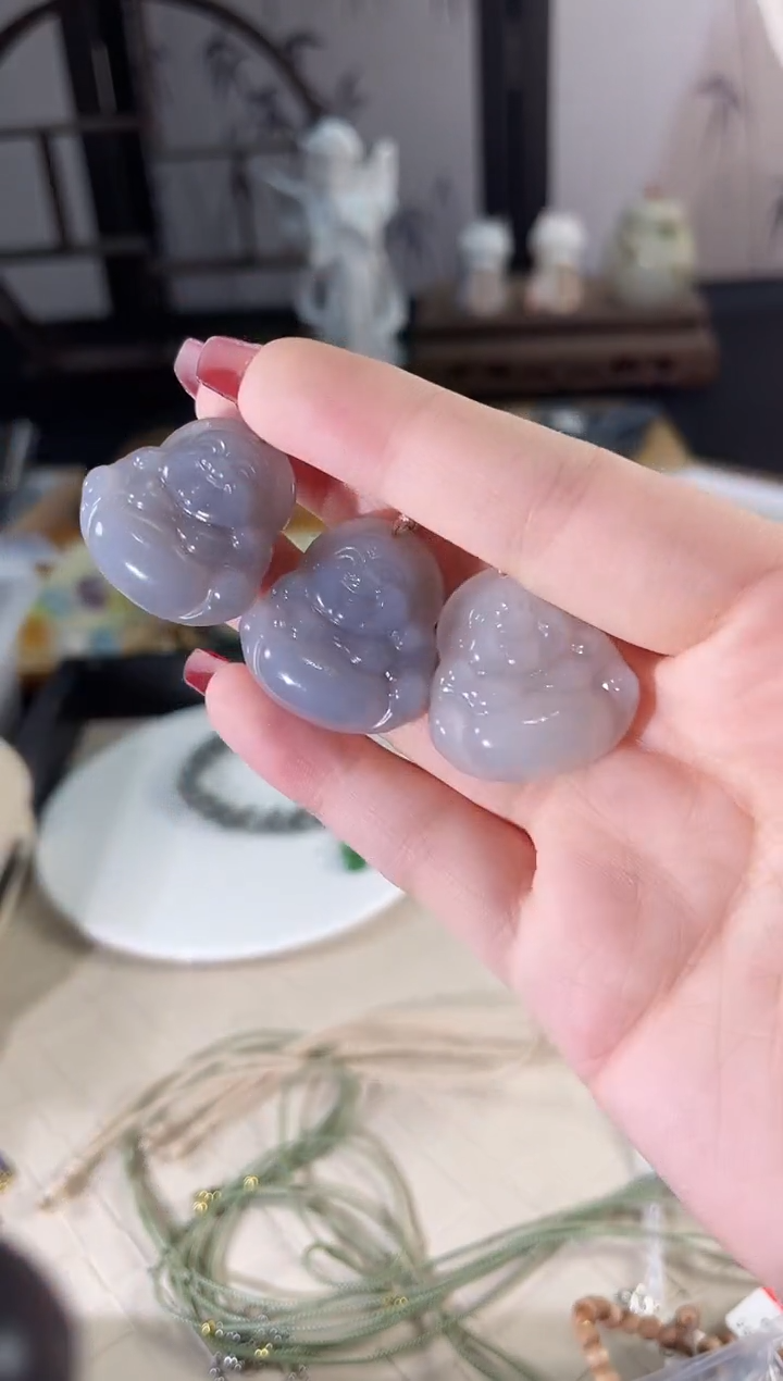 和田玉未镶嵌项链多样性发货其一