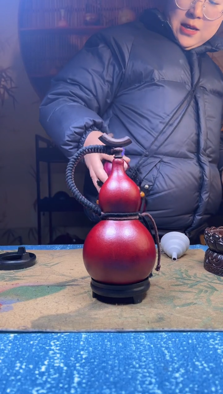 029----大漆酒葫芦（500ML左右）