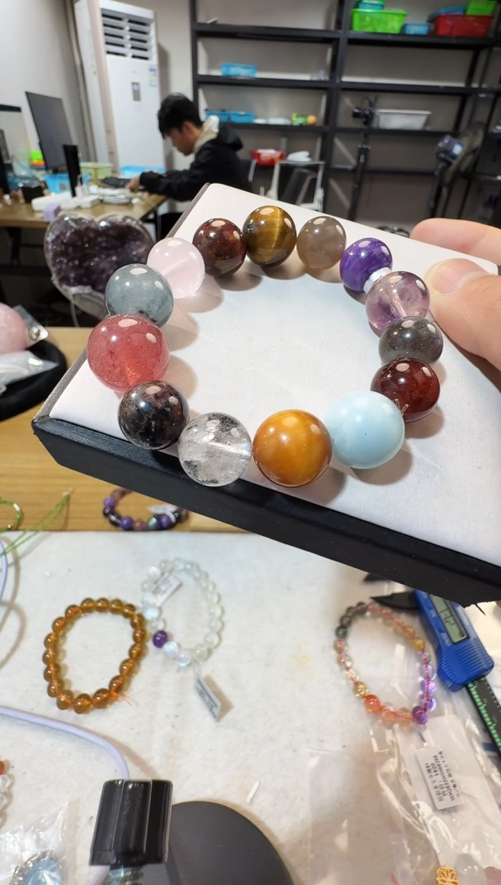 未镶嵌手链水晶晶1148 约13-14mm