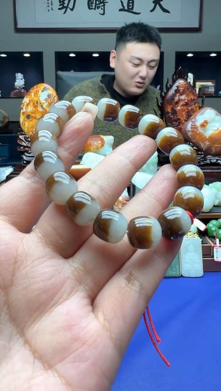 【闪购商品】和田玉手串未镶嵌111111qmt12*