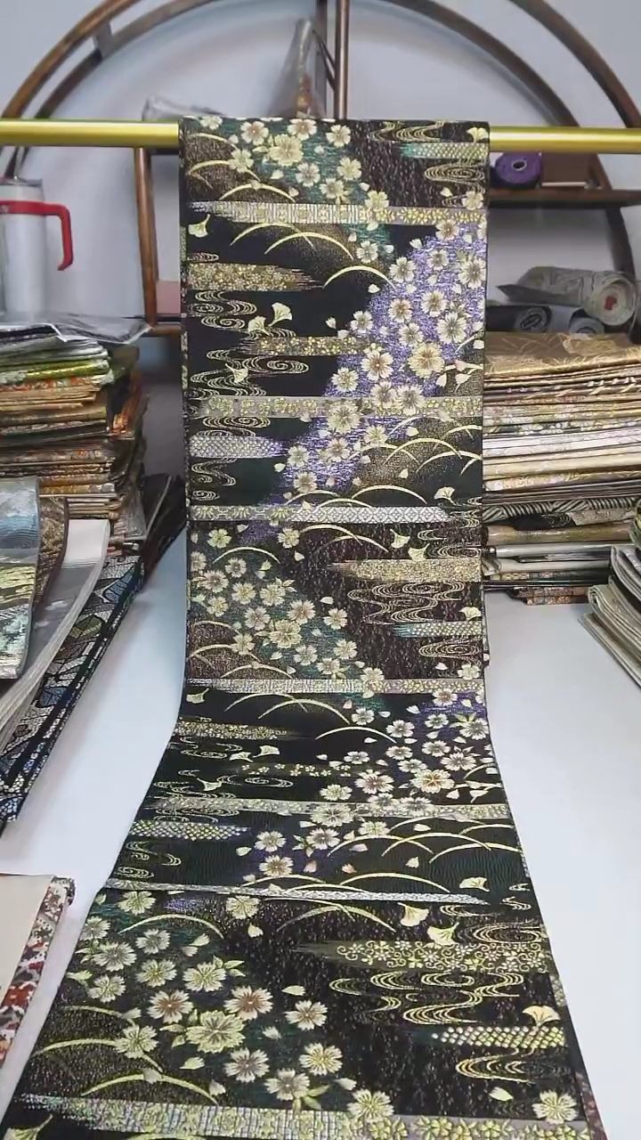 【闪购商品】织绣42西阵织六通花卉