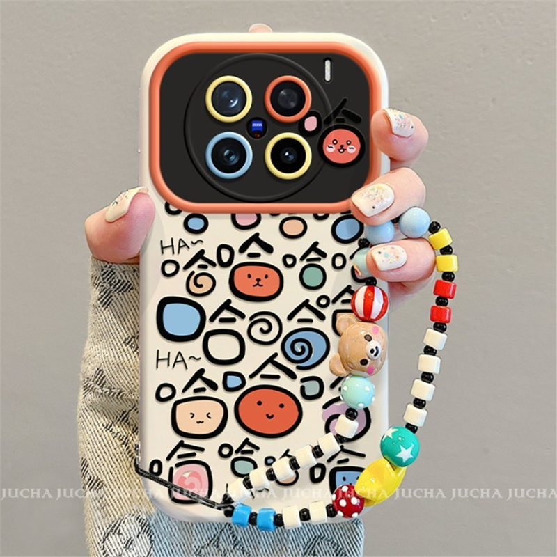 适用表情哈哈哈vivox300pro手机壳高颜值颜控VIVOx300超火爆款300