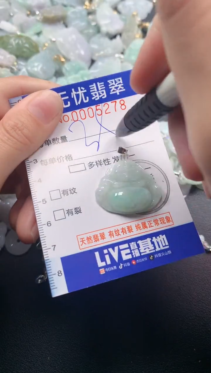 颈饰未镶嵌翡翠5278