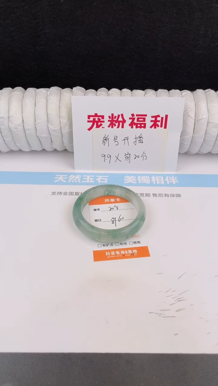 未镶嵌手镯石英质玉208