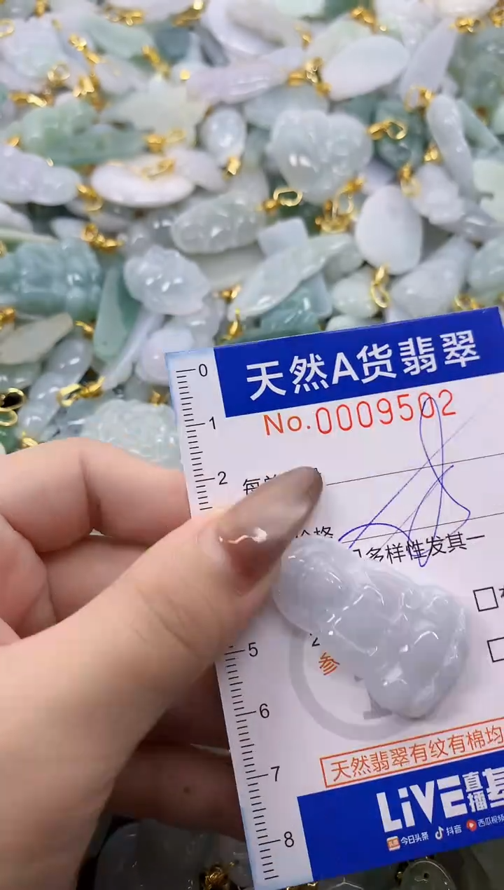 翡翠未镶嵌颈饰天然A货翡翠