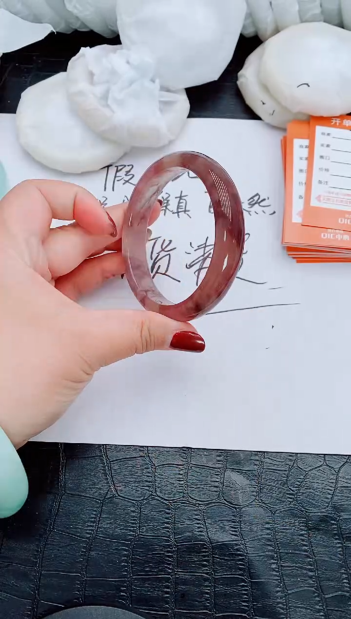 【闪购商品】石英质玉手镯未镶嵌T108-63-62