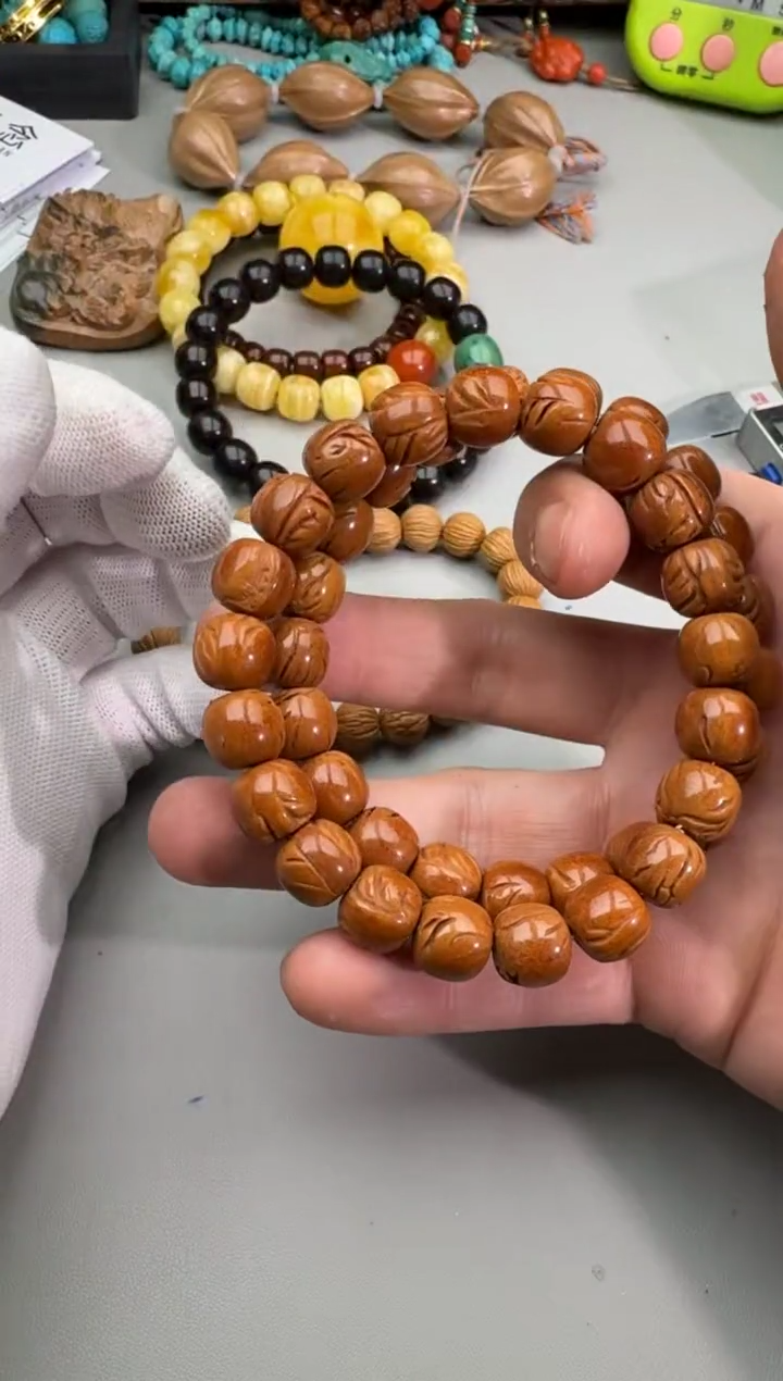 【闪购商品】桃核手串桃核单圈