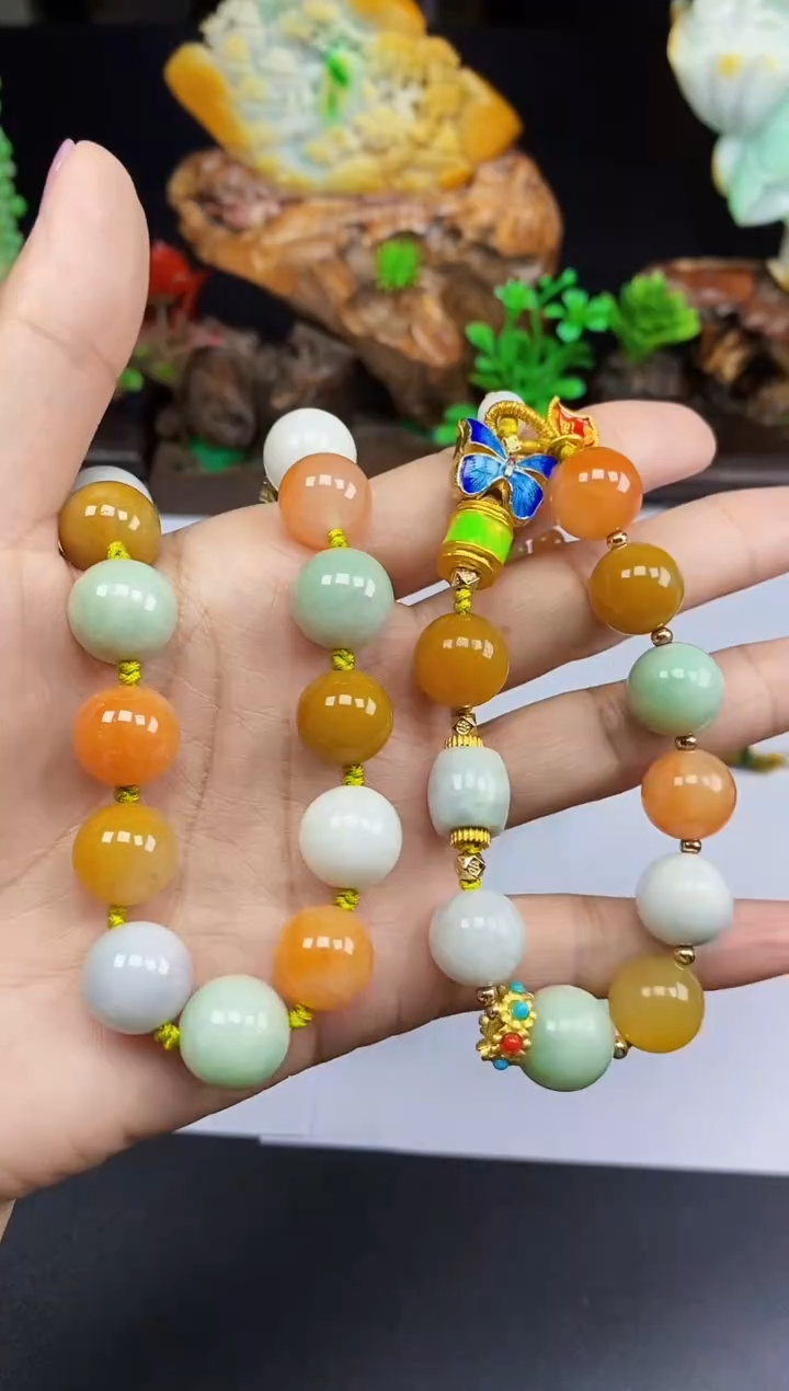 【闪购商品】翡翠颈饰未镶嵌翡翠A货