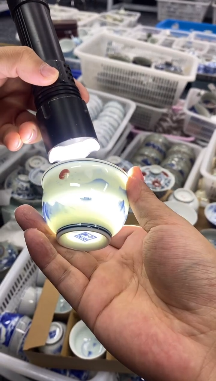 摆件陶景德陶瓷茶具容量约60