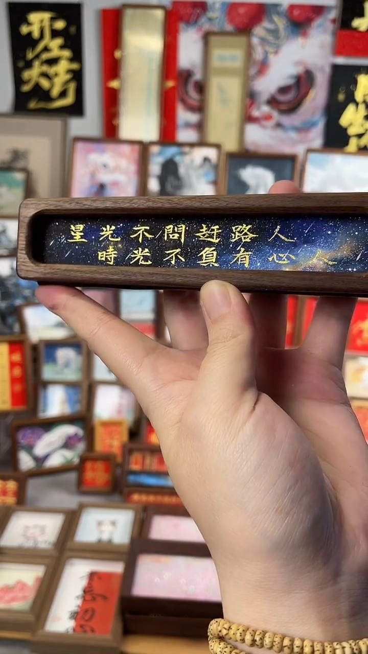 国画纯手绘书法绘画作品