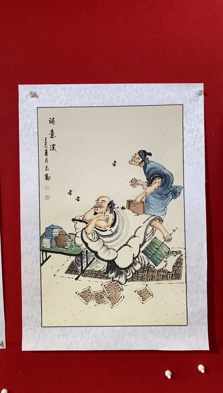 国画国画NYQ杰牛云勤老师作品