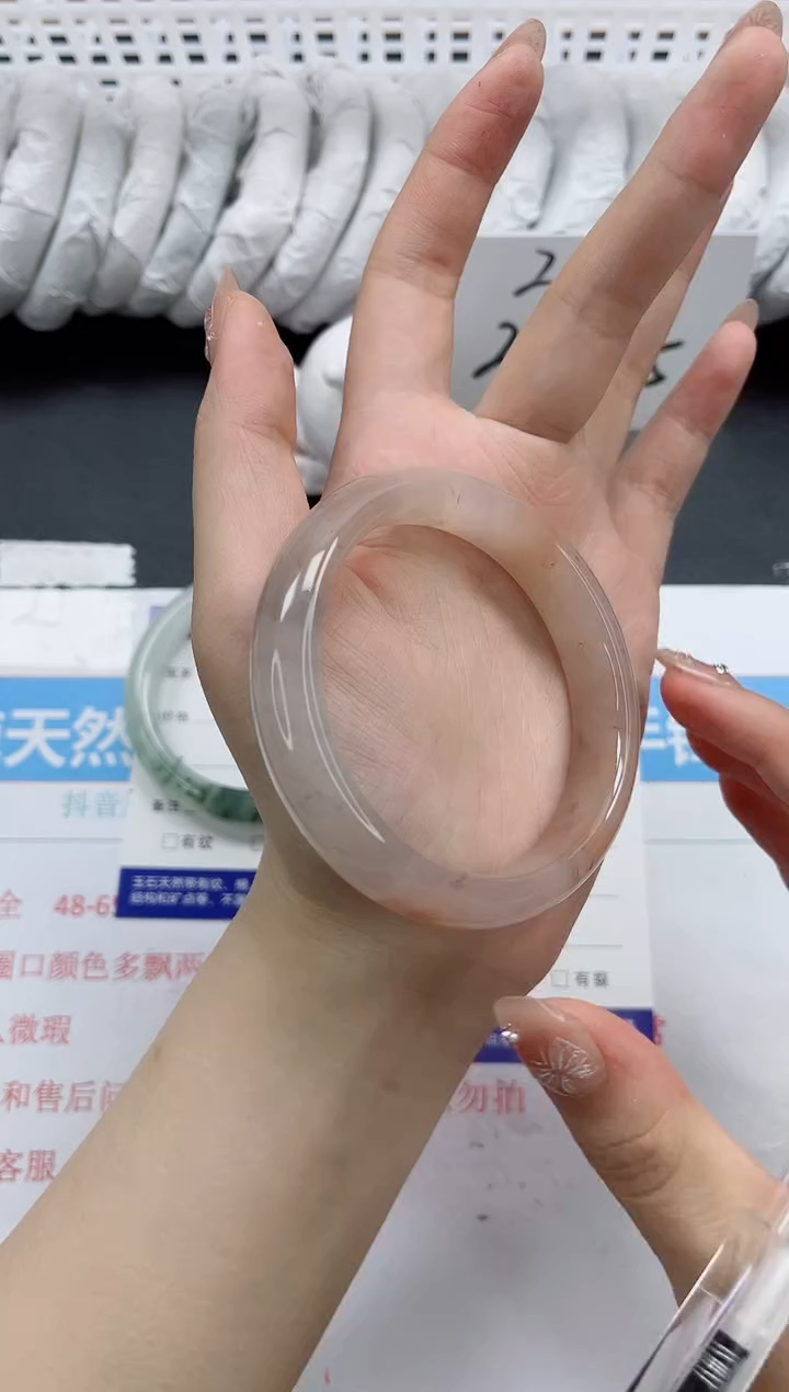 【闪购商品】石英质玉手镯未镶嵌k118-59