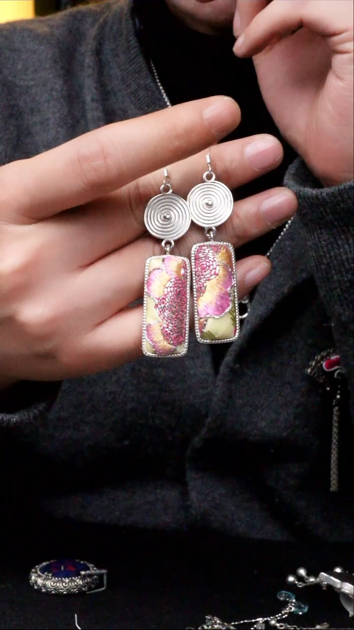 【闪购商品】织绣010高吉文创  直播老绣