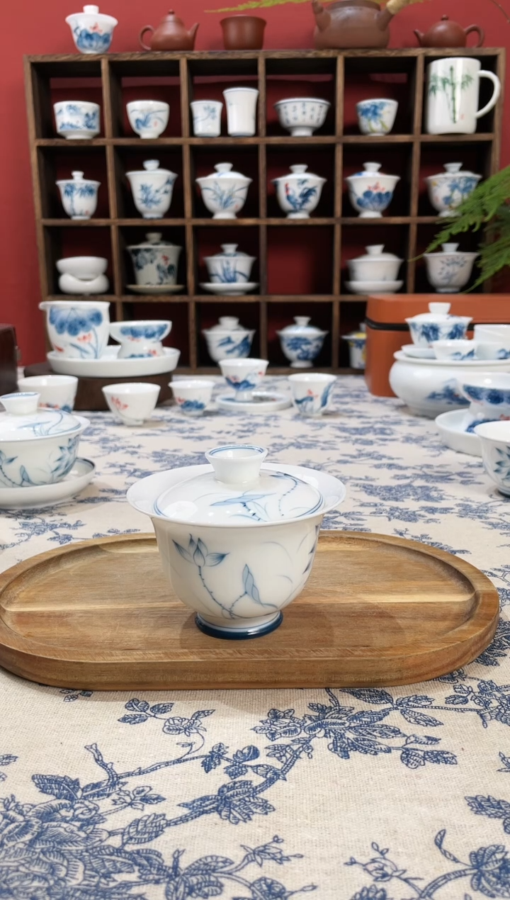 【闪购商品】盖碗/杯群芳斋闪购链接（以闪拍图片为准）