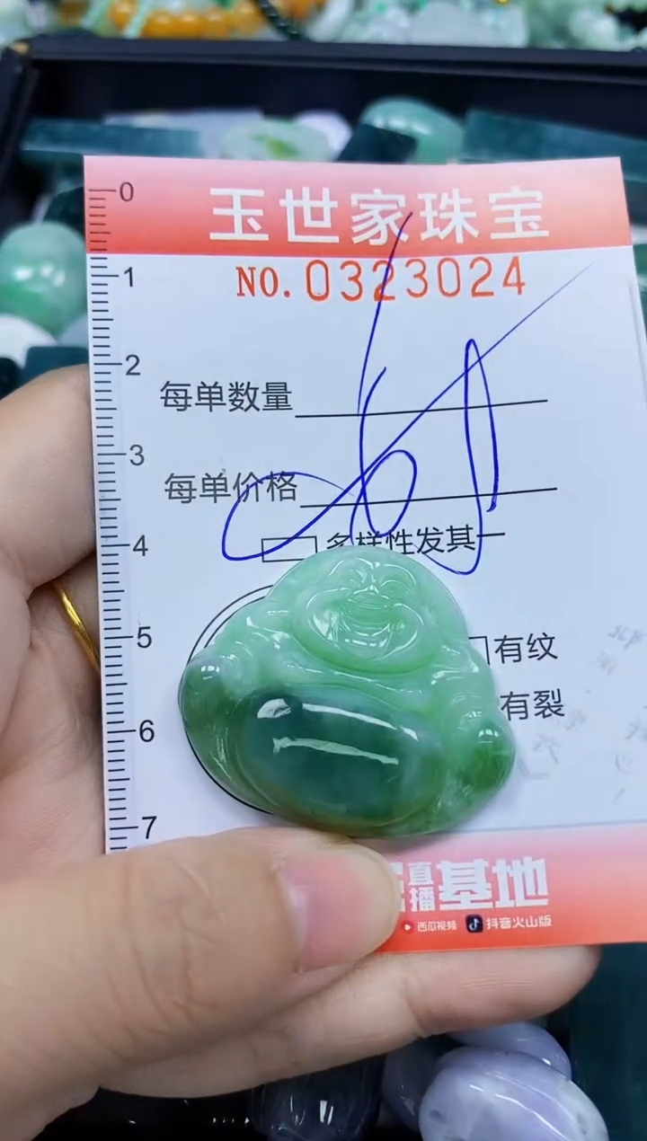 翡翠未镶嵌颈饰闪购0323024多样性发其一