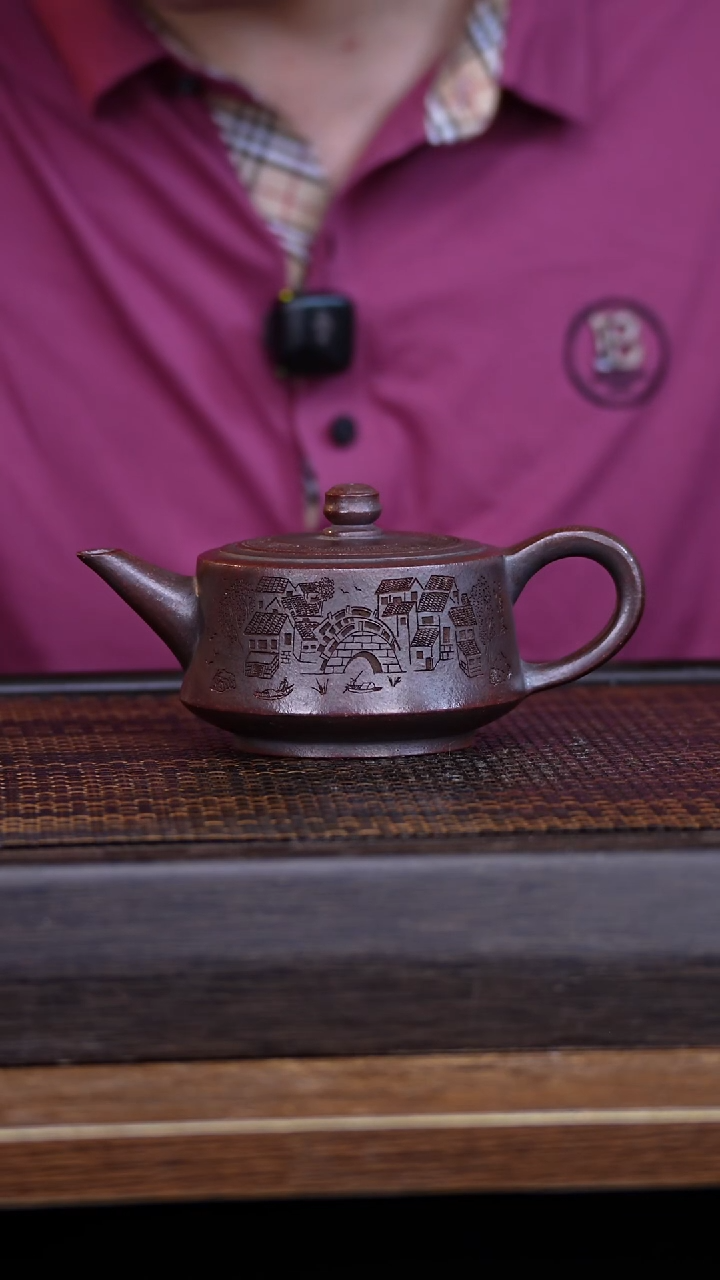 茶壶紫砂宜兴手工原矿紫砂壶001