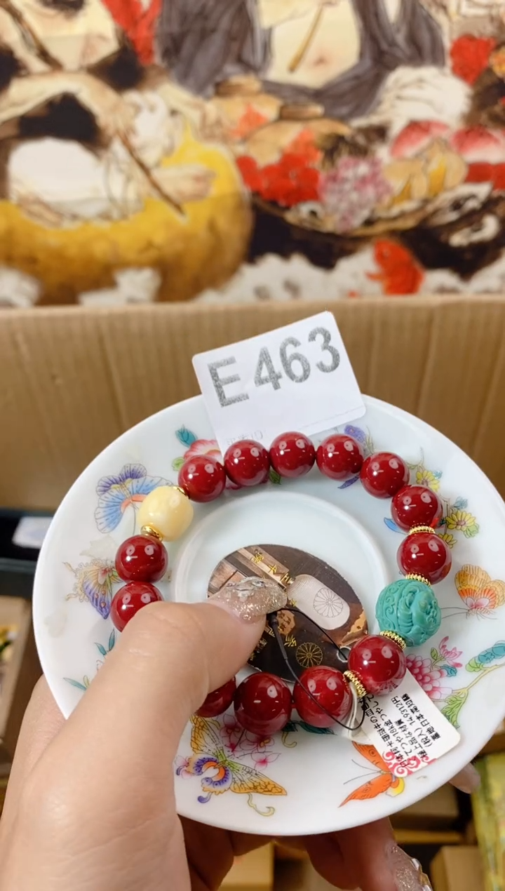 手工艺品琉璃E463瓷器手串儿多样性发一